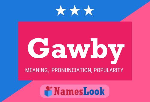 Gawby Name Poster