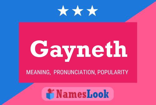 Gayneth Name Poster