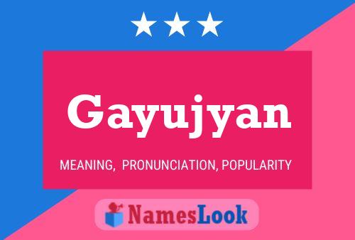 Gayujyan Name Poster