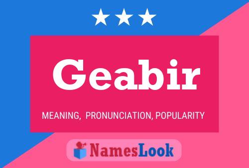 Geabir Name Poster