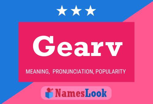 Gearv Name Poster