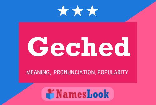 Geched Name Poster