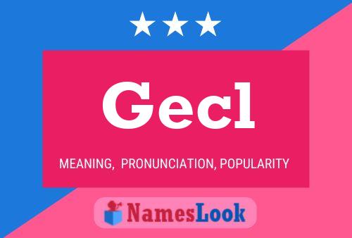 Gecl Name Poster