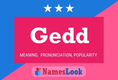 Gedd Name Poster