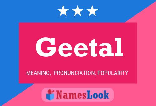 Geetal Name Poster