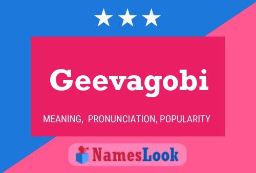 Geevagobi Name Poster