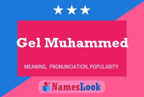 Gel Muhammed Name Poster