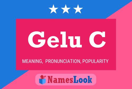 Gelu C Name Poster