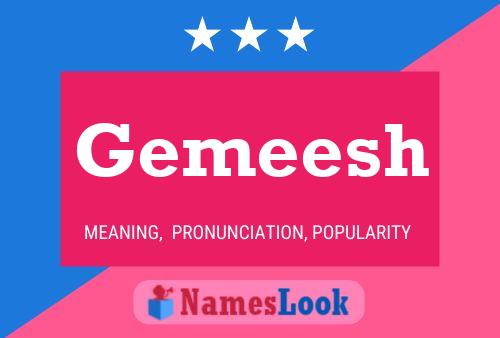 Gemeesh Name Poster