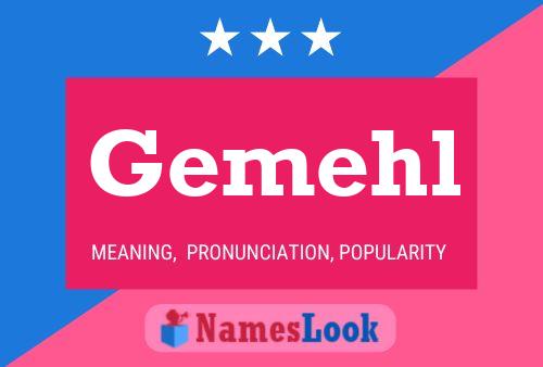 Gemehl Name Poster