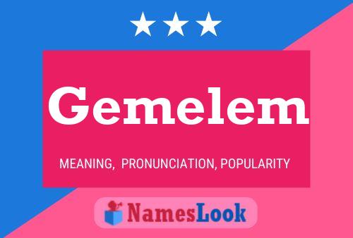 Gemelem Name Poster