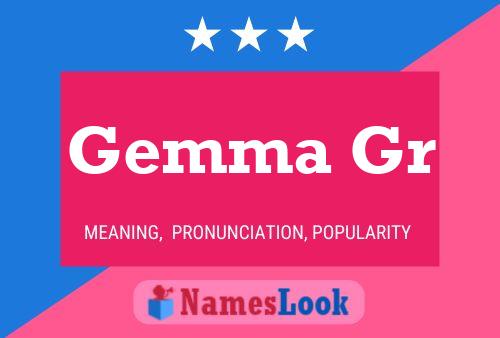 Gemma Gr Name Poster