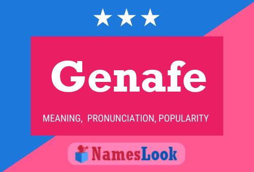 Genafe Name Poster