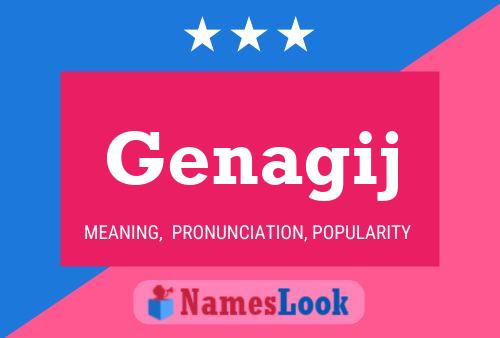 Genagij Name Poster