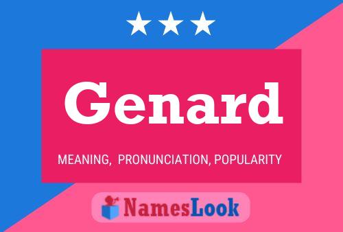 Genard Name Poster