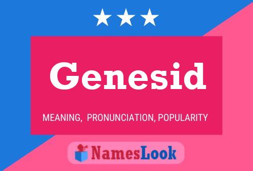 Genesid Name Poster