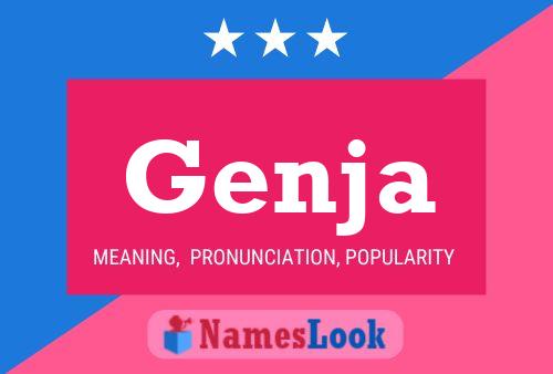 Genja Name Poster