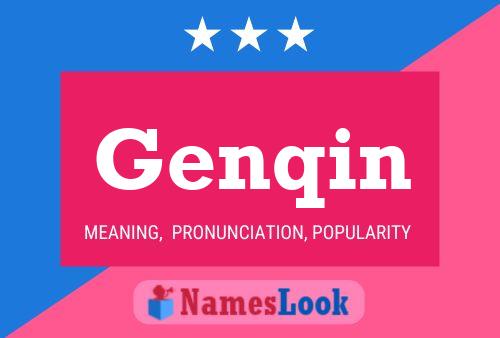 Genqin Name Poster