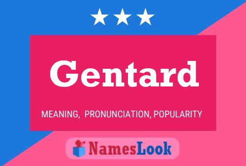 Gentard Name Poster