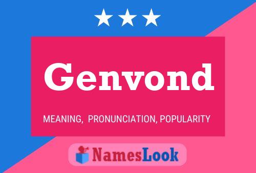 Genvond Name Poster