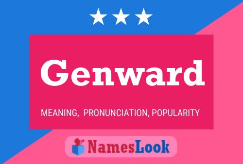 Genward Name Poster