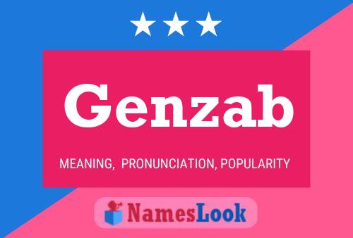 Genzab Name Poster