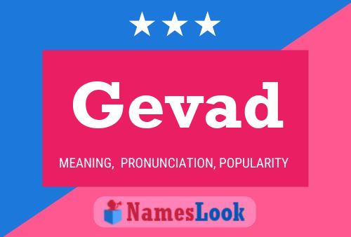 Gevad Name Poster