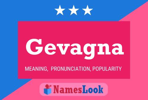 Gevagna Name Poster