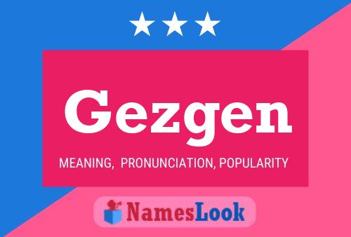 Gezgen Name Poster