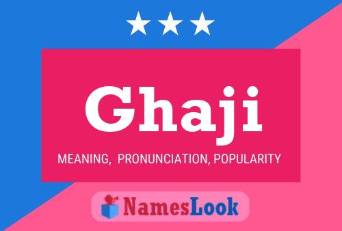 Ghaji Name Poster