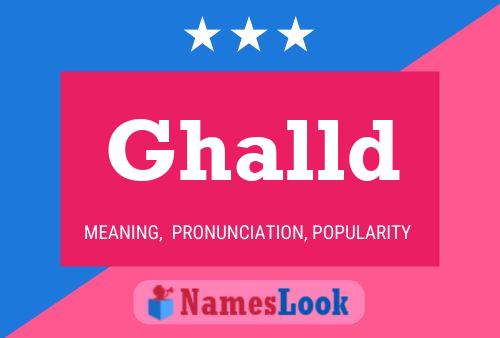 Ghalld Name Poster