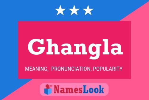 Ghangla Name Poster