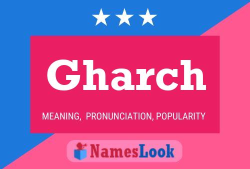 Gharch Name Poster