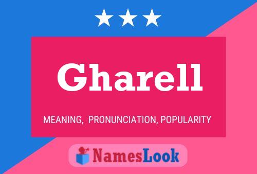 Gharell Name Poster