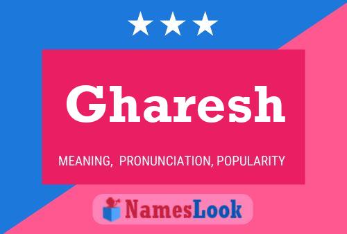 Gharesh Name Poster