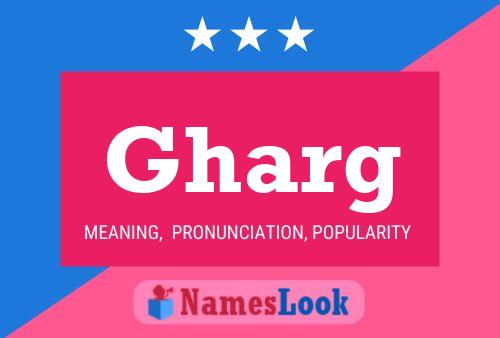 Gharg Name Poster