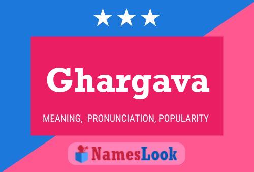 Ghargava Name Poster