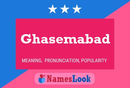 Ghasemabad Name Poster