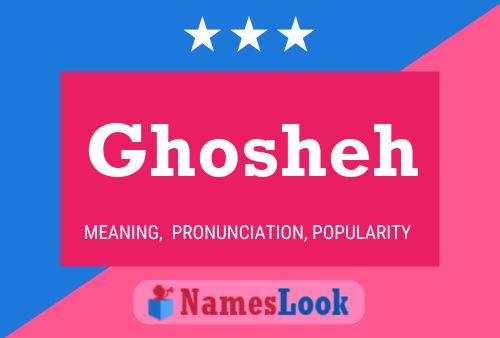 Ghosheh Name Poster