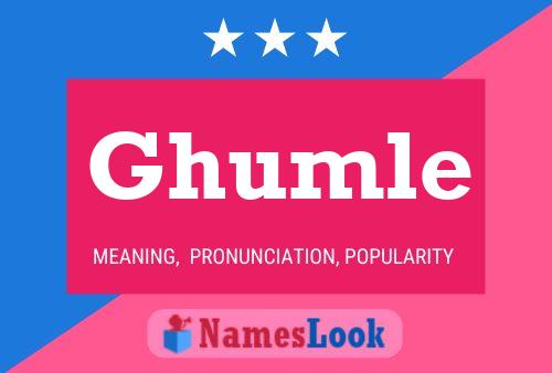 Ghumle Name Poster