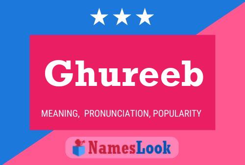 Ghureeb Name Poster