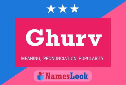 Ghurv Name Poster