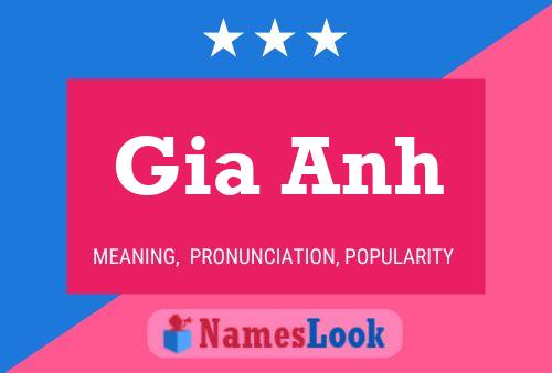 Gia Anh Name Poster