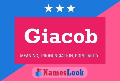 Giacob Name Poster