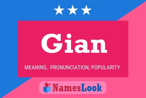 Gian Name Poster