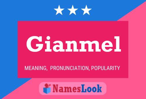 Gianmel Name Poster