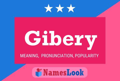 Gibery Name Poster