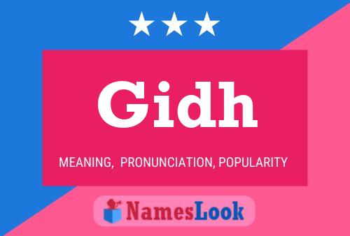 Gidh Name Poster