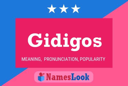 Gidigos Name Poster