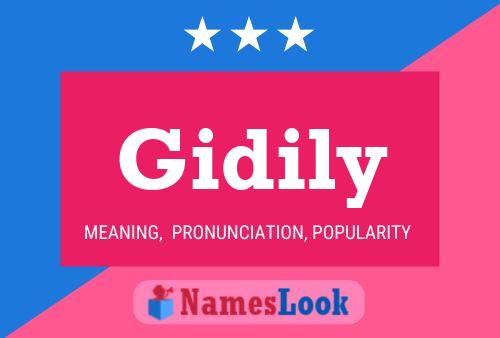 Gidily Name Poster